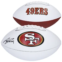 Ricky Pearsall San Francisco 49ers Autographed Franklin White Panel Football 