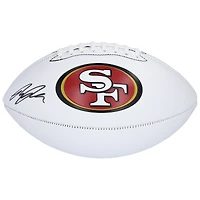 Ricky Pearsall San Francisco 49ers Autographed Franklin White Panel Football 