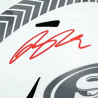 Casque Riddell 2024 Salute To Service Speed ​​autographié par Ricky Pearsall des San Francisco 49ers