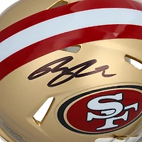 Ricky Pearsall San Francisco 49ers Autographed Riddell Speed Mini Helmet 