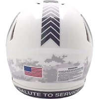 Casque authentique Riddell San Francisco 49ers 2024 Salute To Service Speed