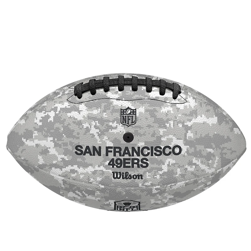 Hommage 2024 des 49ers de San Francisco au service Wilson Pro Football