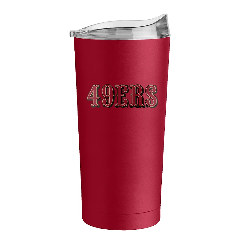 49ers de San Francisco 20oz. Gobelet à revêtement en poudre Flipside
