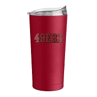 49ers de San Francisco 20oz. Gobelet à revêtement en poudre Flipside