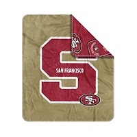 Couverture Dream Weave 50" x 60" des 49ers de San Francisco