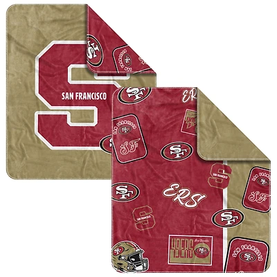 Couverture Dream Weave 50" x 60" des 49ers de San Francisco