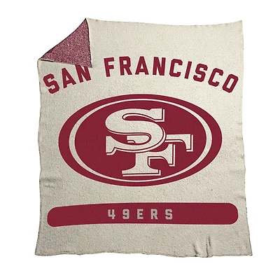 Couverture Luxe Dreams 50" x 60" des 49ers de San Francisco