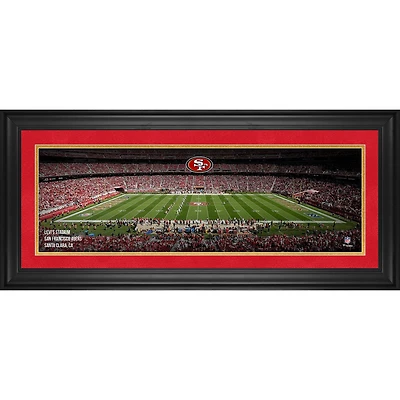Photographie panoramique encadrée Levi's Stadium des 49ers de San Francisco (10" x 30")