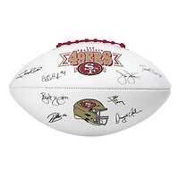 Ballon de football signature des 49ers de San Francisco