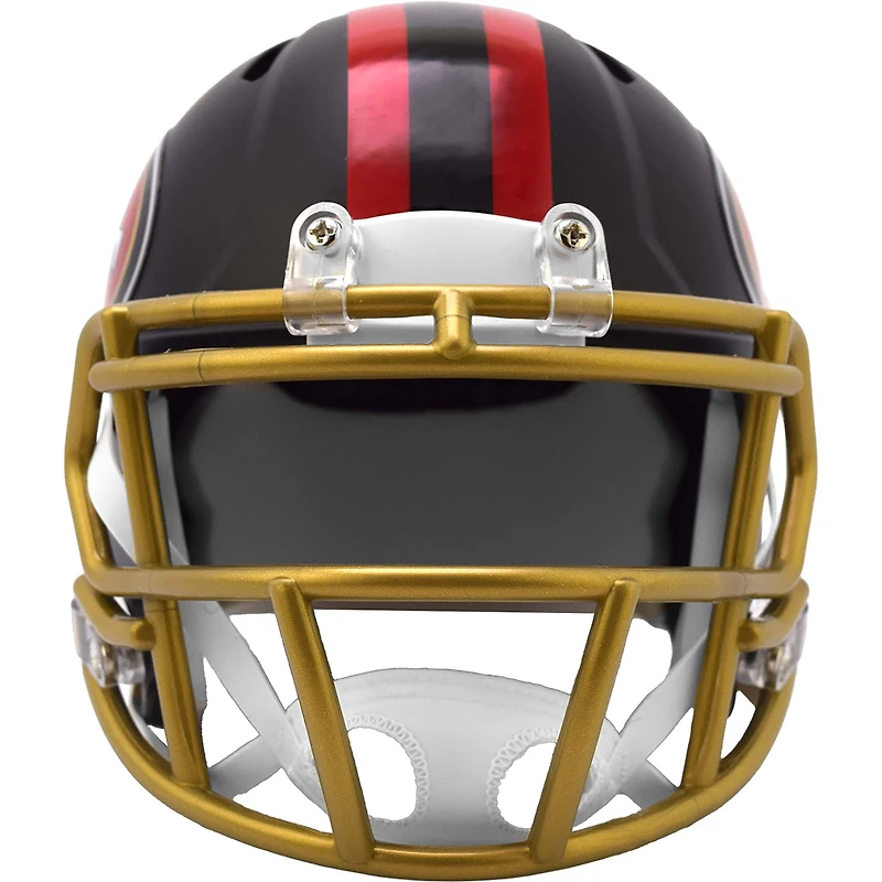 San Francisco 49ers Riddell 2025 Rivalries Collection On-Field Alternate Speed Mini Helmet