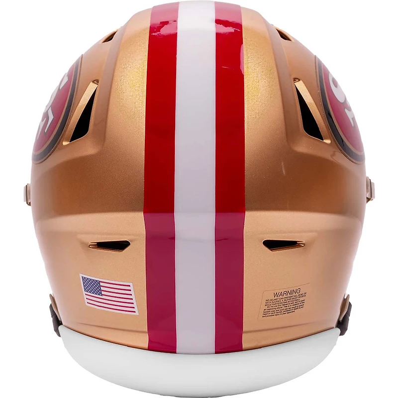 San Francisco 49ers Riddell Speed Flex Mid-Size Helmet