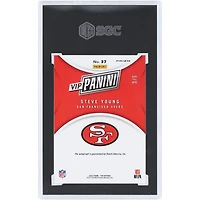Steve Young San Francisco 49ers Autographed 2025 Panini The National VIP Wave Prizm #37 #3/5 SGC Authenticated 9.5/10 Card