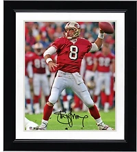 Steve Young San Francisco 49ers Autographed 8" x 10" Throwing Photograph