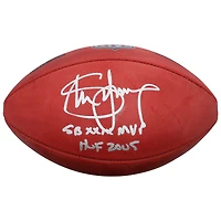 Steve Young San Francisco 49ers Autographed Duke Full Color Football with "SB XXIX MVP, HOF 2005" Inscriptions