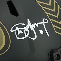 Casque réplique Riddell Speed ​​2025 Salute To Service, autographié par Steve Young des 49ers de San Francisco