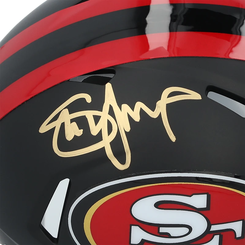 Steve Young San Francisco 49ers Autographed Riddell Rivalry Speed Mini Helmet 