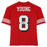 Steve Young San Francisco 49ers Autographed Scarlet Mitchell & Ness 1994 Legacy Jersey