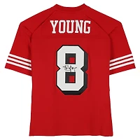 Maillot Legacy 1994 de Steve Young, San Francisco 49ers, autographié par Scarlet Mitchell & Ness