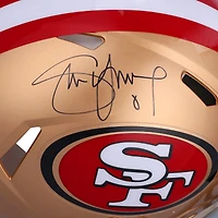 Casque authentique dédicacé par Steve Young des San Francisco 49ers