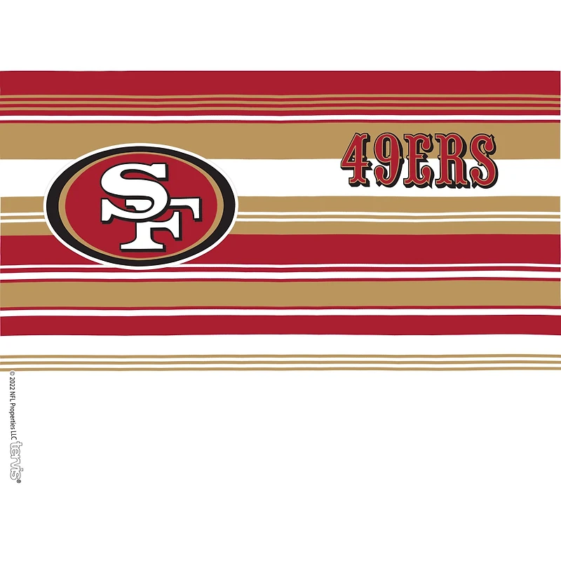 Tervis  San Francisco 49ers 24oz. Hype Stripe Classic Tumbler