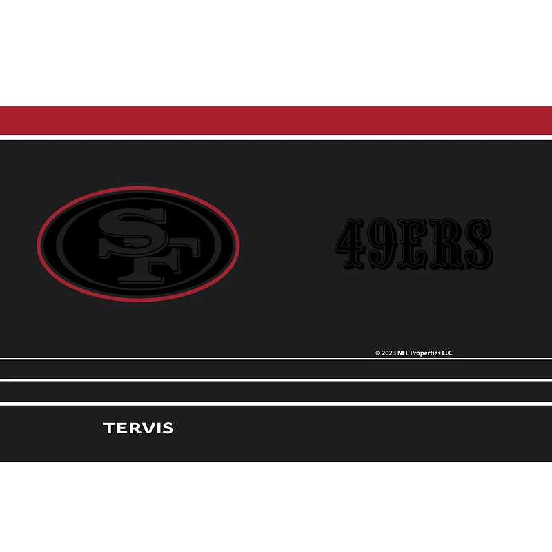 Tervis San Francisco 49ers 30oz. Night Game Tumbler with Straw