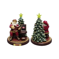 Figurine du Père Noël des 49ers de San Francisco de The Memory Company