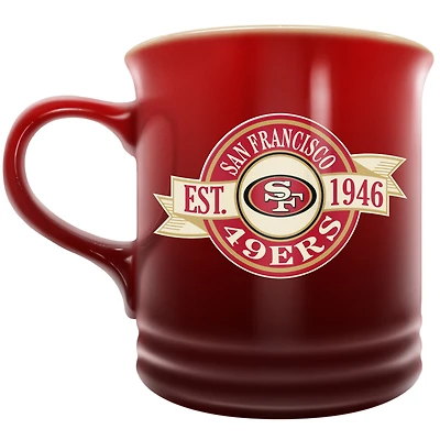 Le Sports Vault San Francisco 49ers 14 oz. Tasse en grès