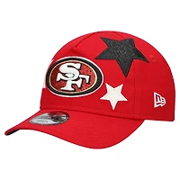 Toddler New Era  Scarlet San Francisco 49ers  Stardom 9FORTY A-Frame Adjustable Hat
