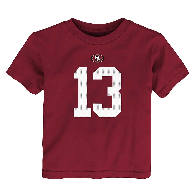 Toddler Nike Brock Purdy Scarlet San Francisco 49ers Player Name & Number T-Shirt