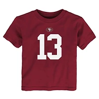 Toddler Nike Brock Purdy Scarlet San Francisco 49ers Player Name & Number T-Shirt