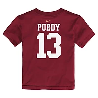 Toddler Nike Brock Purdy Scarlet San Francisco 49ers Player Name & Number T-Shirt