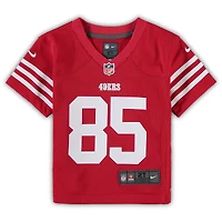 Maillot de match Nike George Kittle Scarlet des San Francisco 49ers pour tout-petit