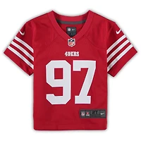Maillot de match Nike Nick Bosa Scarlet San Francisco 49ers pour tout-petit