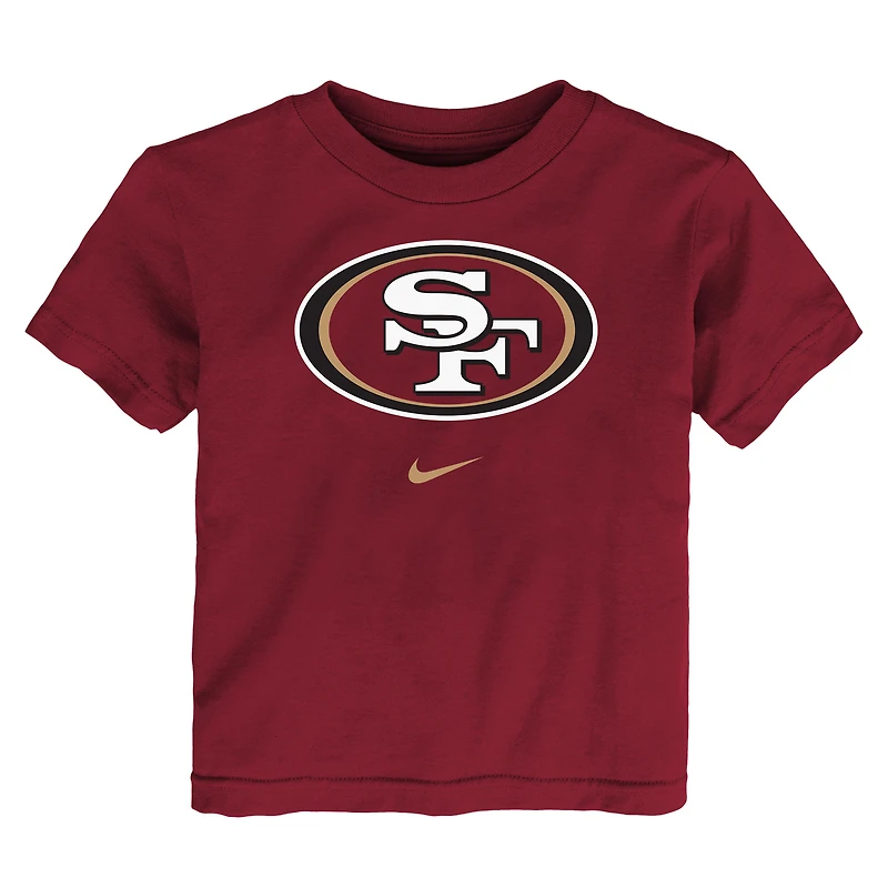 T-shirt Nike Scarlet San Francisco 49ers pour enfant avec logo principal et Legend Performance