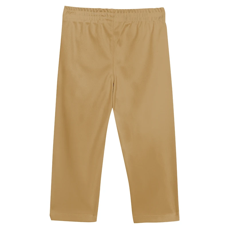 Ensemble t-shirt et pantalon à col en V rouge/or des 49ers de San Francisco pour tout-petits