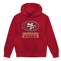 Toddler Outerstuff  Scarlet San Francisco 49ers Back to Basics Hoodie