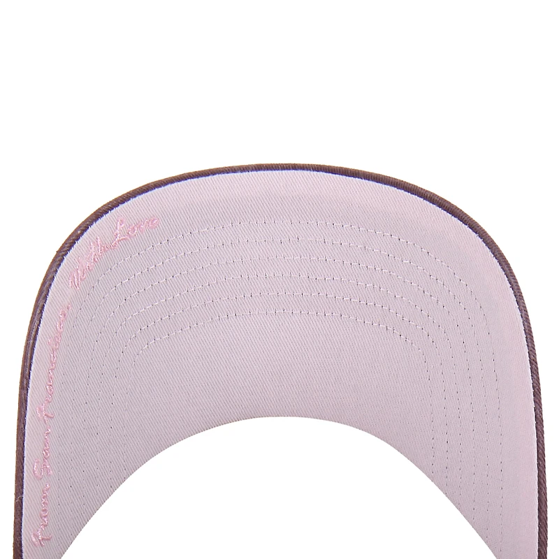 Casquette unisexe ajustable '47 Stone/Bordeaux San Francisco 49ers Love Letter Clean Up
