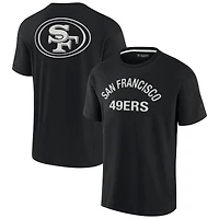 T-shirt unisexe à manches courtes noir San Francisco 49ers Elements Super Soft