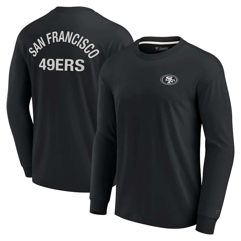 Unisex Fanatics Khaki San Francisco 49ers Elements Super Soft Long Sleeve T-Shirt
