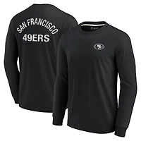 T-shirt unisexe Fanatics kaki San Francisco 49ers Elements super doux à manches longues