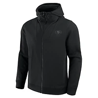 Unisex Fanatics  Black San Francisco 49ers Front Office Full-Zip Hoodie