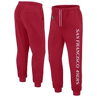 Pantalon de jogging unisexe Fanatics Scarlet San Francisco 49ers Elements Phenom Fleece
