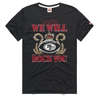 T-shirt unisexe Hommage Charcoal San Francisco 49ers 2026 NFL Calendar Queen Tri-Blend