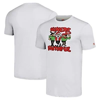 T-shirt triple mélange unisexe Homage Grey San Francisco 49ers Holiday