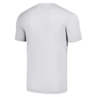 T-shirt triple mélange unisexe Homage Grey San Francisco 49ers Holiday