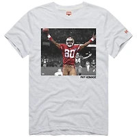 Unisex Homage Jerry Rice Ash San Francisco 49ers Pay Tri-Blend T-Shirt