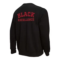 Sweat-shirt unisexe Mitchell & Ness Black Excellence Collection Icon des San Francisco 49ers