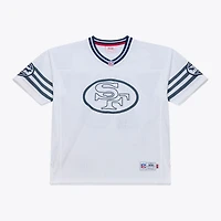 Maillot unisexe Mitchell & Ness x Levi's Joe Montana blanc San Francisco 49ers Legacy