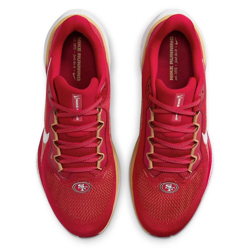Unisex Nike Red San Francisco 49ers Zoom Pegasus 41 Running Shoes