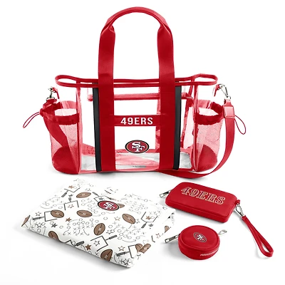 Sac bébé transparent WEAR by Erin Andrews des 49ers de San Francisco